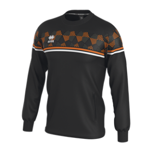 VESTE DAVIS MKIT // NOIR ORANGE_FLUO BLANC