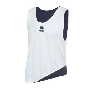 BIB DOUBLE CHASUBLE-BLANC MARINE
