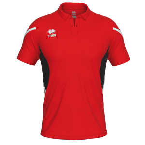 POLO CLARK MC AD-ROUGE NOIR BLANC