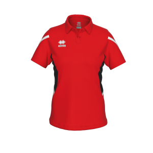 POLO CARMEN MC AD-ROUGE NOIR BLANC