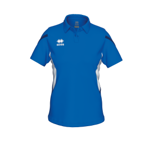 POLO CARMEN MC AD-BLEU BLANC MARINE