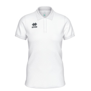 POLO EVO LADIES MC AD-BLANC