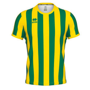 MAILLOT STRIP MC AD-VERT JAUNE