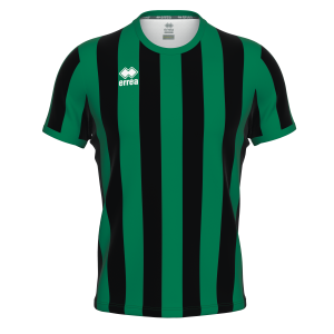 MAILLOT STRIP MC AD-NOIR VERT