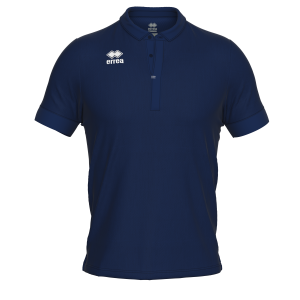 POLO VIENNA MC AD-MARINE BLANC