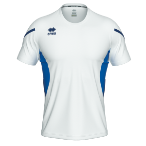 CURTIS MAILLOT MC AD-BLANC BLEU MARINE