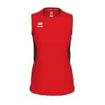 CARRY SINGLET AD-ROUGE NOIR BLANC