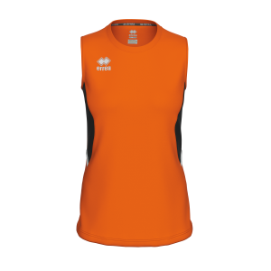 CARRY SINGLET AD-ORANGE NOIR BLANC