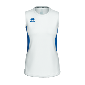 CARRY SINGLET AD-BLANC BLEU MARINE