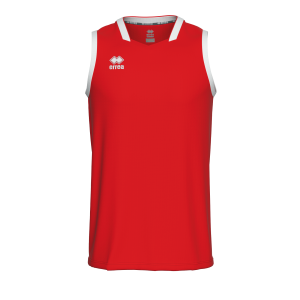MAGIC SINGLET AD-ROUGE BLANC