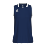 MAGIC FEMME SINGLET AD-MARINE BLANC