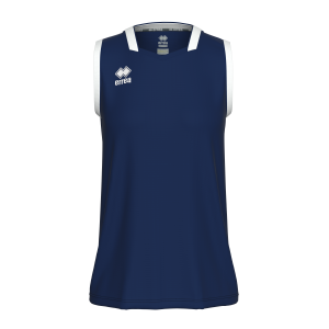 MAGIC FEMME SINGLET AD-MARINE BLANC