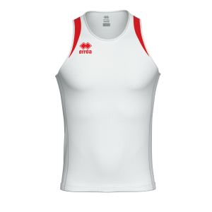 STARTER SINGLET AD-BLANC ROUGE