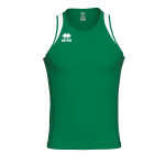 STARTER SINGLET AD-VERT BLANC
