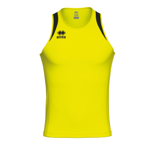 STARTER SINGLET AD-JAUNE_FLUO NOIR