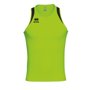 STARTER SINGLET AD-VERT_FLUO NOIR