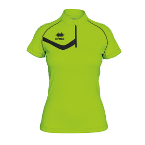 SHELLY MAILLOT MC AD-VERT_FLUO NOIR