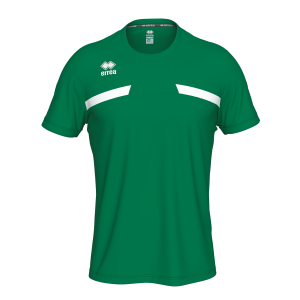 MAILLOT MARK MC-VERT BLANC