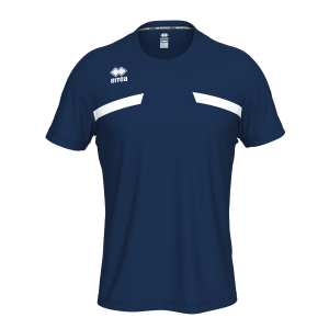 MAILLOT MARK MC AD-MARINE BLANC
