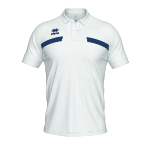 POLO MELVIN MC AD-BLANC MARINE