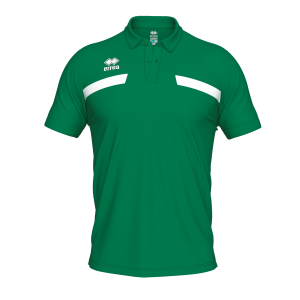 POLO MELVIN MC AD-VERT BLANC