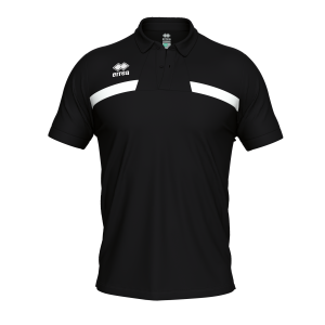 POLO MELVIN MC AD-NOIR BLANC