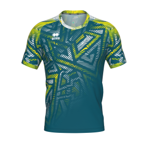 MAILLO MARCELO MC AD-PETROLE VERT_FLUO JAUNE_FLUO
