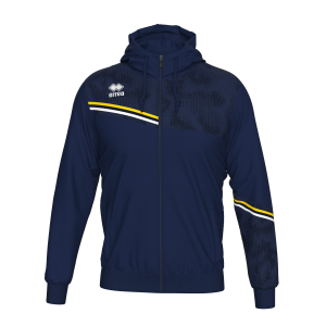 SWEAT EBER AD-MARINE JAUNE BLANC