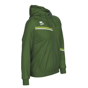 SWEAT EBER AD-MILITARY_GREEN VERT_FLUO BLANC