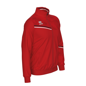 VESTE ERICK AD-ROUGE NOIR BLANC