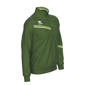 VESTE ERICK AD-MILITARY_GREEN VERT_FLUO BLANC