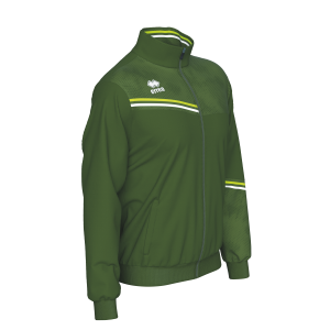 VESTE ELTON AD-MILITARY_GREEN VERT_FLUO BLANC